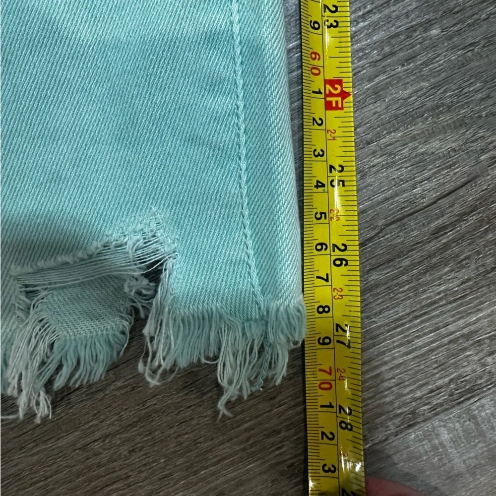 NEW KANCAN high rise mom jeans in seafoam - Picture 9 of 11